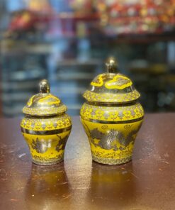 Chóe Thờ Sứ Men Vàng Kim Sa