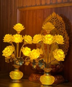 Đèn Thờ Hoa Sen Tịnh Thế Hoa Khai