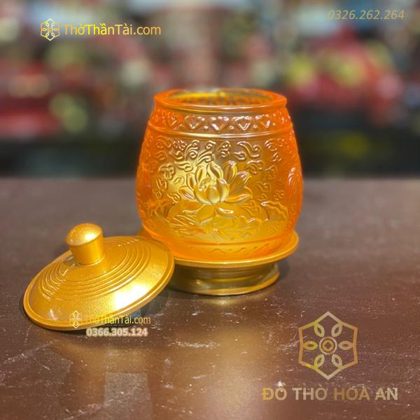 Chóe Thờ Lưu Ly Bọc Đồng