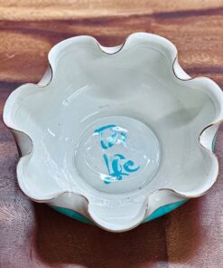 Bát Thả Hoa Sứ Vân Đá Xanh