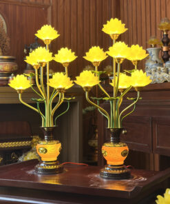 Đèn Thờ 7 Bông Lưu Ly Trường Minh