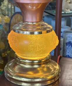 Đèn Thờ Hoa Sen 5 Bông Lưu Ly Trường Quang