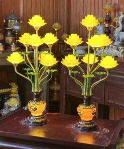 Đèn Thờ 7 Bông Lưu Ly Trường Minh