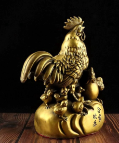 Tượng Đồng Gia Đình Gà