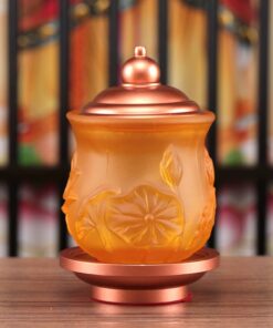 Chóe Thờ Lưu Ly Bọc Đồng Vàng