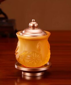 Chóe Thờ Lưu Ly Bọc Đồng Vàng
