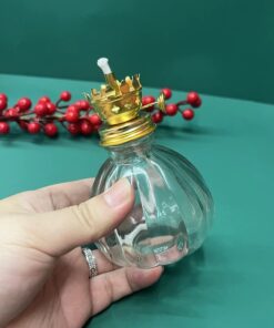 Đèn Dầu Bí Ngô Thủy Tinh
