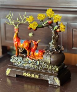 Nai Vàng Cây Tiền Tài Lộc