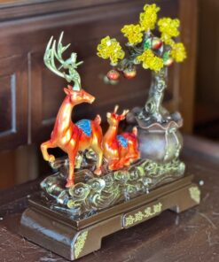 Nai Vàng Cây Tiền Tài Lộc