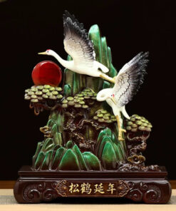 Tượng Phong Thủy Tùng Hạc Diên Niên
